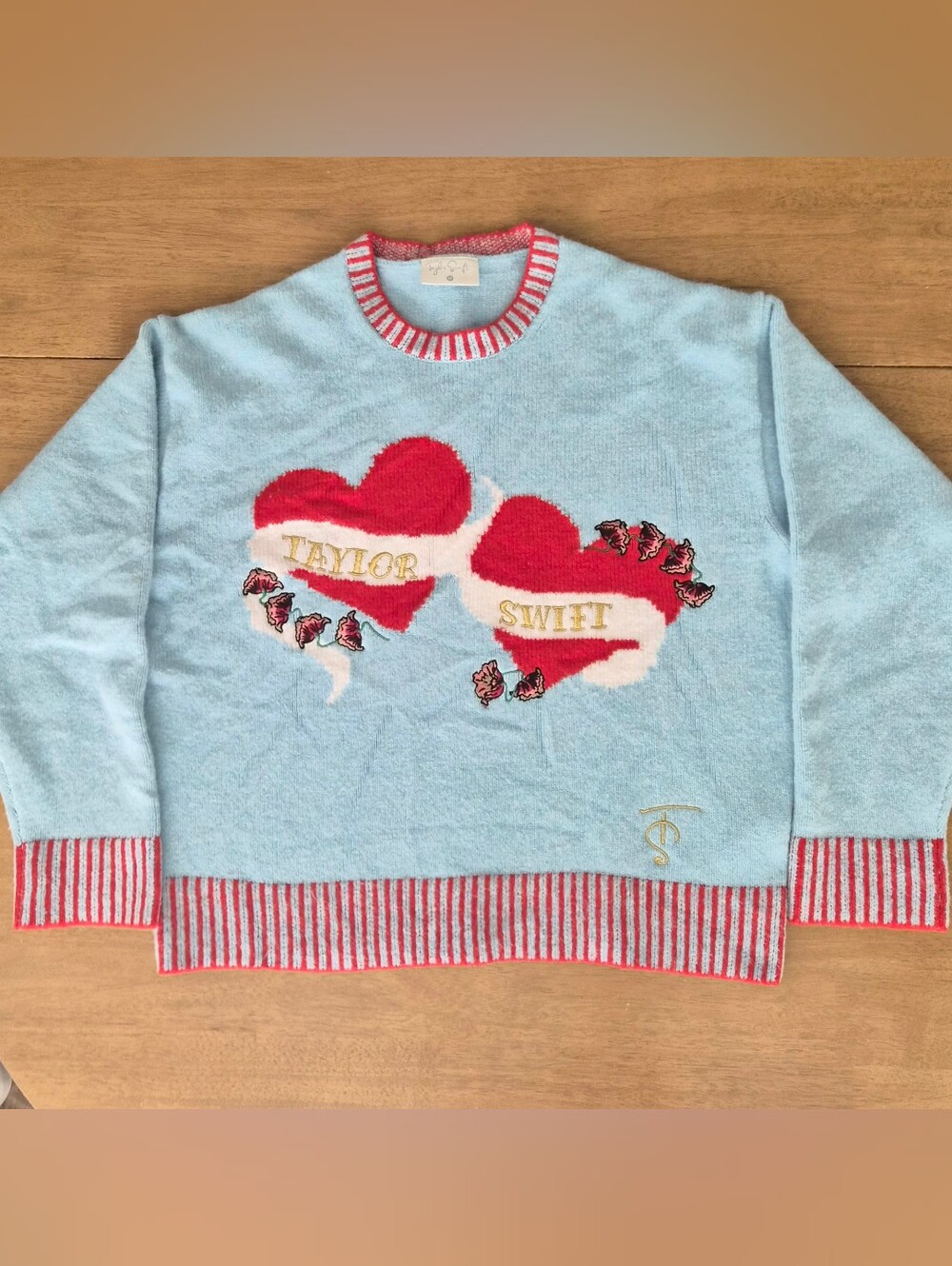 Taylor Swift Heart Holiday Sweater